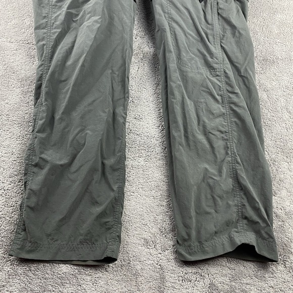 The North Face Hiking Cargo Pants Mens Large Gray Nylon Mid Rise - Picture 2 of 14